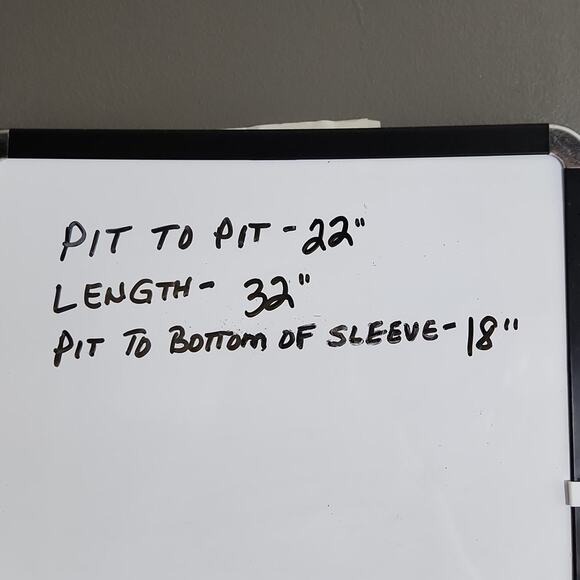 Garage Women's Wide Neck Long Sleeve Knit Blue & White Ambre Sweater Size M-L - Picture 9 of 9